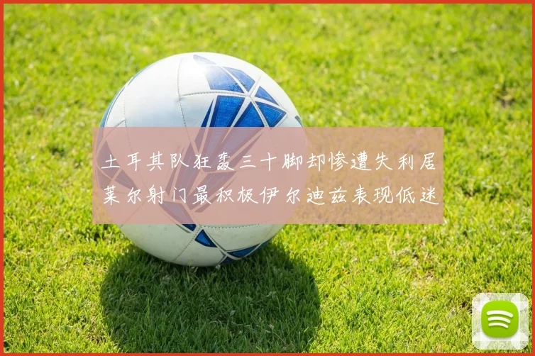 土耳其队狂轰三十脚却惨遭失利居莱尔射门最积极伊尔迪兹表现低迷