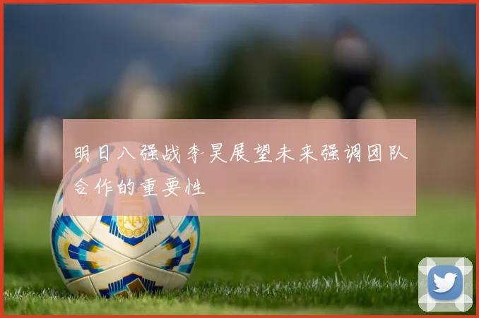 明日八强战李昊展望未来强调团队合作的重要性