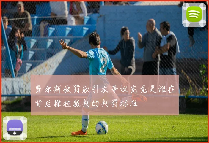 费尔斯被罚款引发争议究竟是谁在背后操控裁判的判罚标准